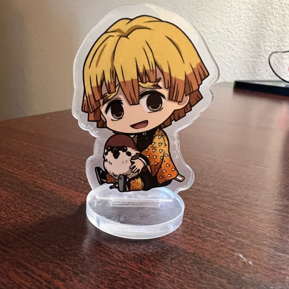 Demon Slayer Zenitsu Acrylic Mini Stand Anime